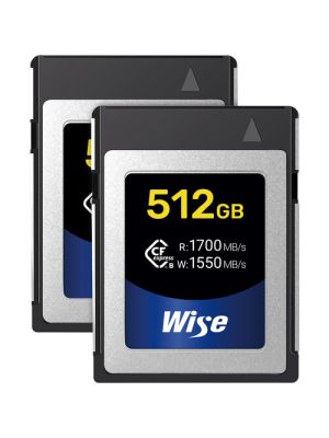 Wise Advanced 512GB CFX-B Series CFexpress Memory Card (2-Pack)