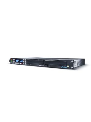 AJA Ki Pro Rack Rackmount file based recorder/player, with ProRes 422 and DNxHD
includes: 2 x AC Power Cords (No KiStor Modules included)