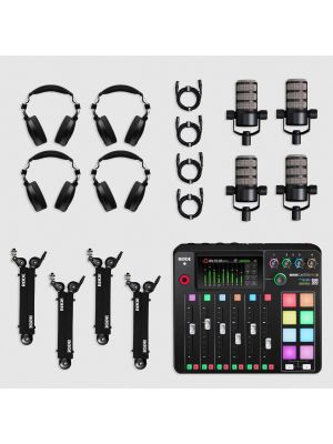 Rode Ultimate Four-person Podcasting Bundle