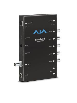 AJA ROVORX-SDI UltraHD/HD HDBaseT Receiver to 6G/3G-SDI and HDMI