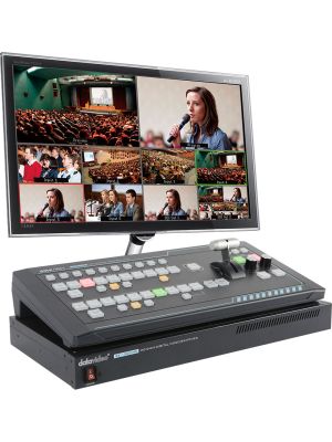 Datavideo SEB-1200 6 Input Switcher SE-1200MU and RMC-260 Controller Bundle