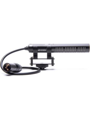 Azden SGM-PDII Short Shotgun Microphone with Hardwired XLR Cable
