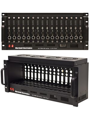VS-TRM-200 Rack mount holder for mounting up to 16 VS Encoder / Decoders in a 5 RU space