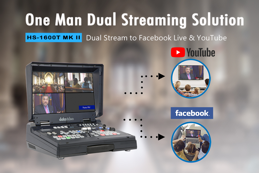 Datavideo Announces an Updated version of the best-selling HDBaseT portable switcher