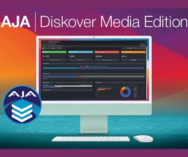 AJA announces Equity Stake in Diskover Data
