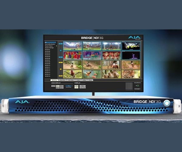 AJA Debuts BRIDGE NDI 3G Gateway Appliance for NDI/SDI Conversion