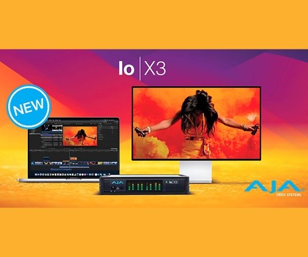 AJA Unveils Io X3 Thunderbolt™ 3 Video I/O Device