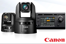 Canon Launches New Line of 4K PTZ Cameras