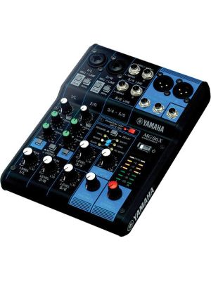 6-Input Mixer with Built-In Effects