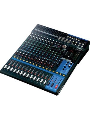 16-Input Mixer with Built-In FX and 2-In/2-Out USB Interface