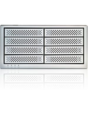 ExaSAN B08S3-PS, specially configured with 8 SSD drives, delivers over 1600MB/s speeds