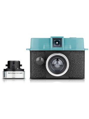 Diana Baby 110 Camera with 12mm Lens Kit (Teal and Black)