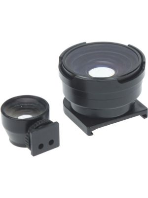 20mm Wide Angle Lens Adapter for LC-A+ Camera, with Shoe Mount Viewfinder