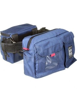 BP-3 Waist Belt Production Pack - for Camcorder Batteries, Tapes and Accessories (Blue)