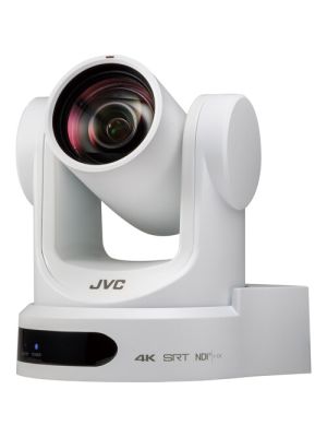 JVC KY-PZ400N 4K NDI HX PTZ Remote Camera with 12x Optical Zoom (White)