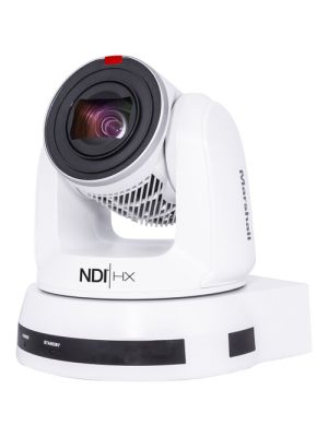 Marshall Electronics CV630-NDIW UHD 4K30 NDI|HX PTZ Camera (White)