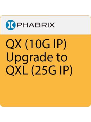 PHABRIX QX (10G IP) Upgrade to QXL (25G IP)