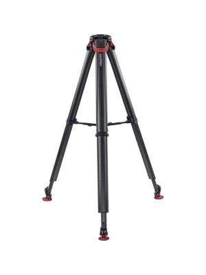 Sachtler Flowtech 75 MS Carbon Fiber Tripod with Mid-Level Spreader and Rubber Feet
