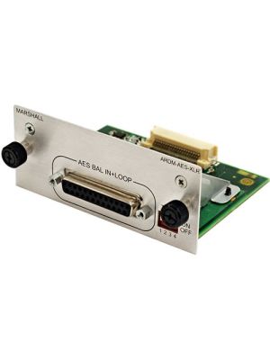 Marshall Electronics ARDM-AES-XLR Input Module for AR-DM2-L Audio Monitor