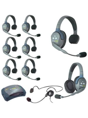 Eartec HUB944CYB UltraLITE 9-Person HUB Intercom System with Cyber Headset