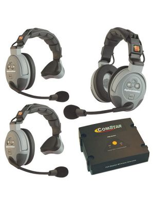Eartec COMSTAR XT-3 3-User Full Duplex Wireless Intercom System