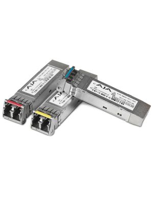 AJA FiberLC-1RX-12G 1-Channel 12G-SDI Single Mode LC Fiber Rx SFP (FS4, FS-HDR)