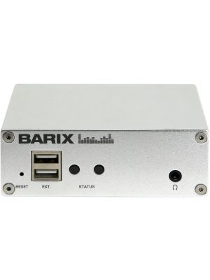 Barix AudioPoint 3.0 Low-latency encoder for unicast streaming over WiFi connection