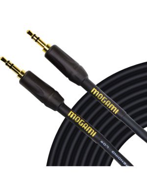 Mogami Gold 3.5mm TRS Male to 3.5mm TRS Male Stereo Audio Cable (10')