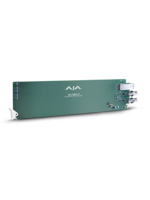 AJA OG-FIBER-2T 2-Channel 3G-SDI to Single Mode LC Fiber Transmitter in frame
