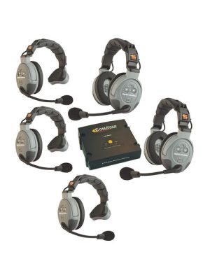 Eartec COMSTAR XT-5 5-User Full Duplex Wireless Intercom System