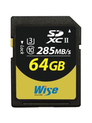 Wise Advanced 64GB UHS-II SDXC Memory Card