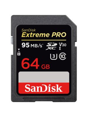 SanDisk 64GB Extreme PRO SDXC UHS-I Memory Card