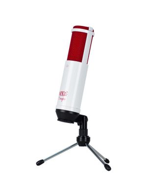 TempoWR USB Condenser Microphone (White/Red)