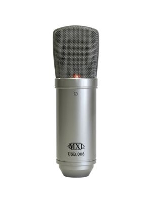 Large-Diaphragm Condenser Microphone with USB Connector