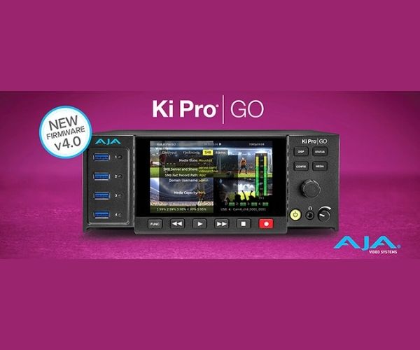 AJA Releases Ki Pro GO v4.0 Firmware