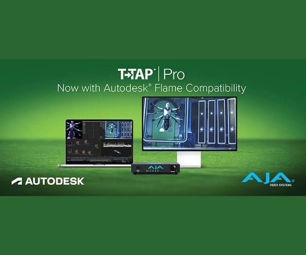 AJA T-TAP Pro Compatible with Autodesk’s Flame