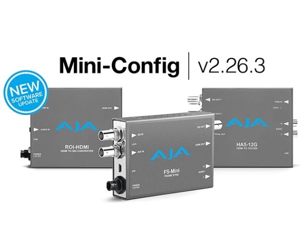 AJA Advances Mini-Converter Line