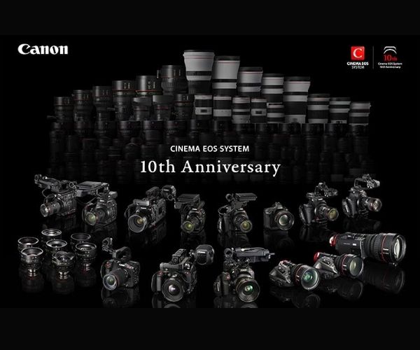Canon celebrates 10 years of Cinema EOS