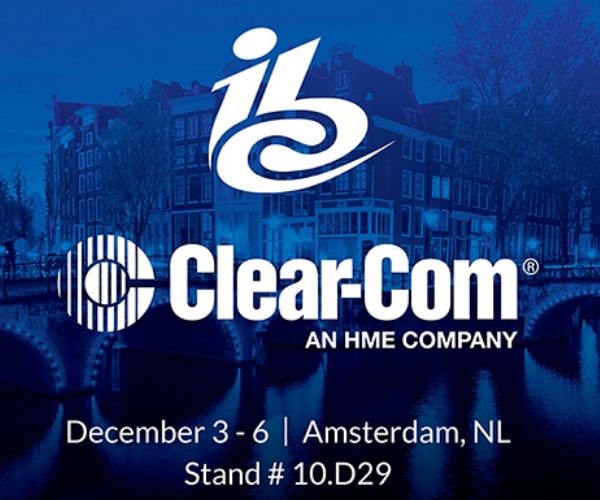 Clear-Com Showcasing at IBC2021