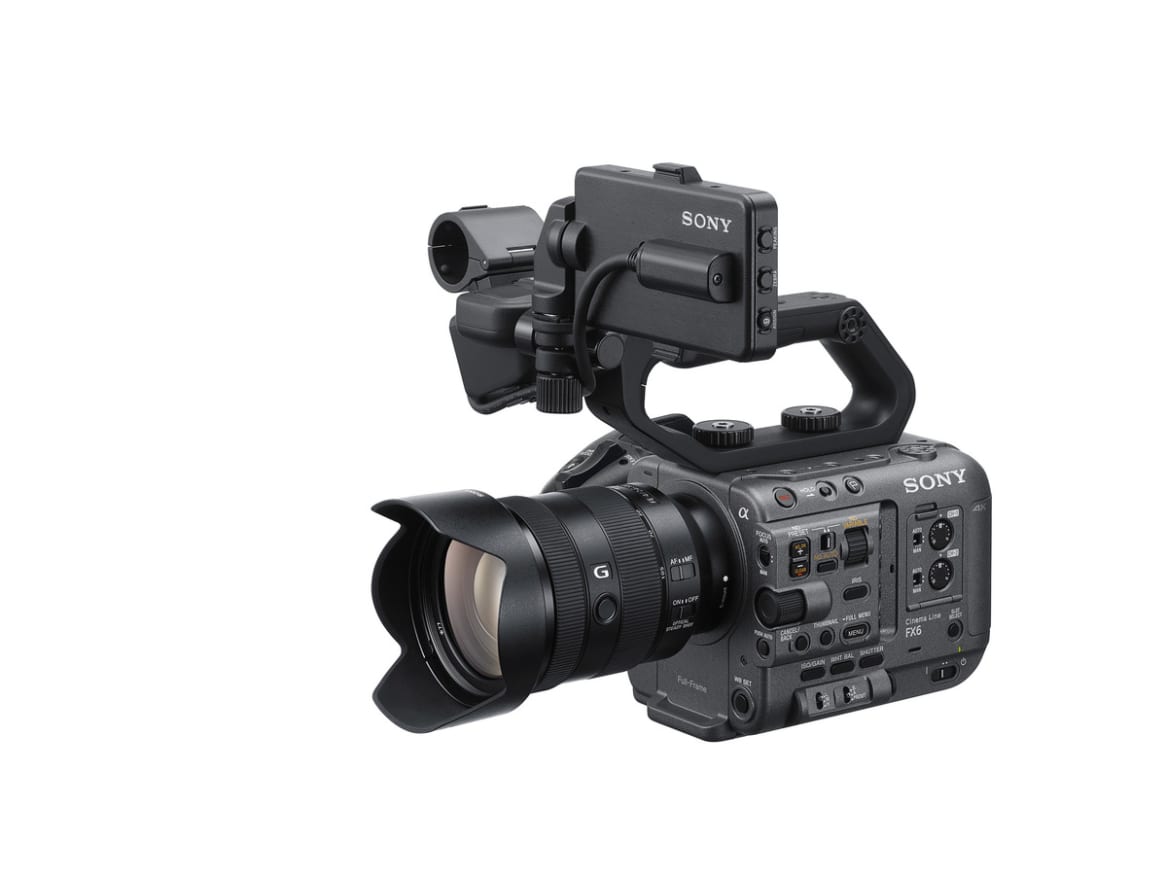 Sony Launches FX6 Full-frame Professional Camera to Expand its Cinema Line