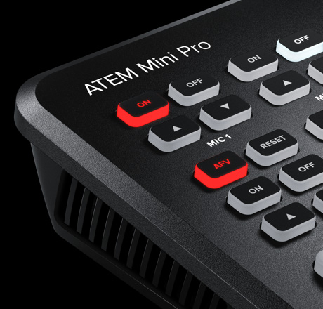 BlackMagic Design Introduces ATEM MINI - low cost, multi camera, live production with advanced broadcast features.